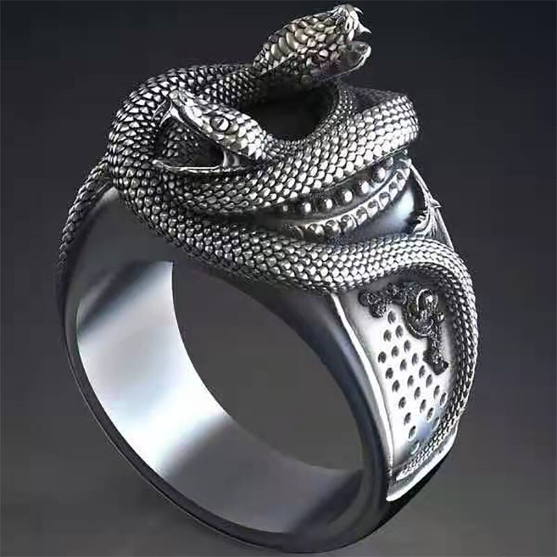 Anillos serpiente online hombre