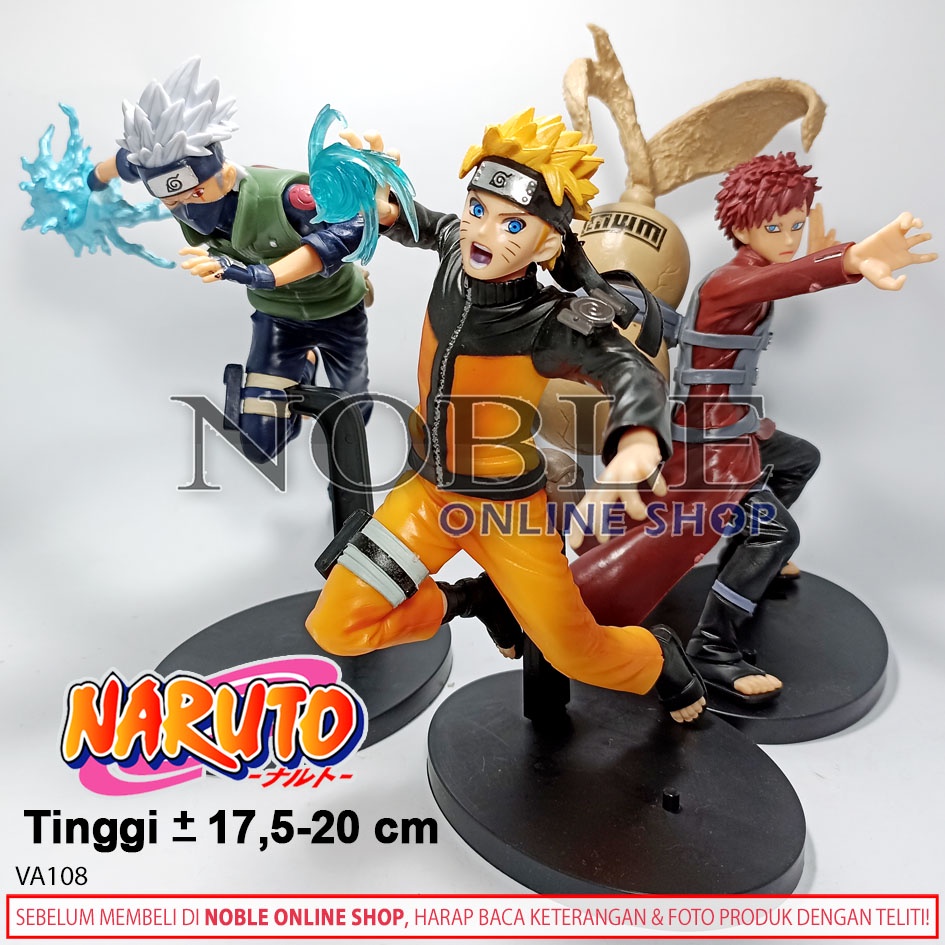 conjunto de 5 sellos de naruto gaara kakashi ha - Comprar Figuras