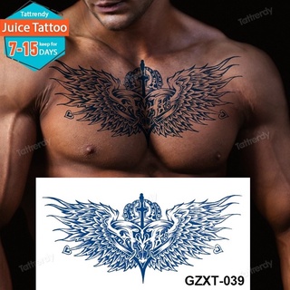 tatuajes en el pecho de alas