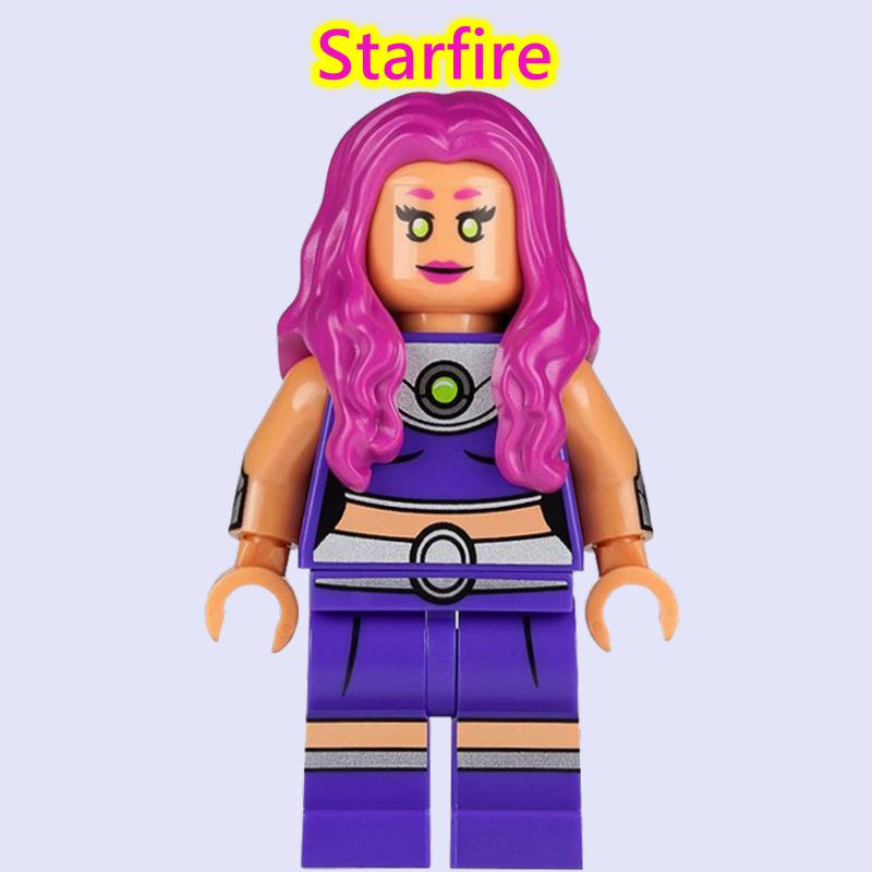 Bloque Decorativo De Starfire Imagen Comestible Para Tarta Con Diseño