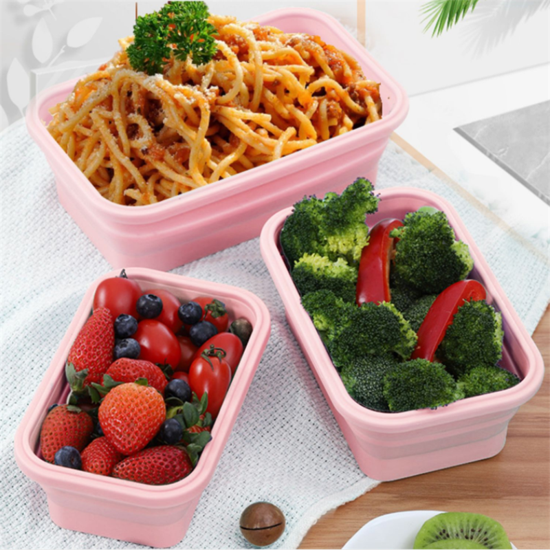 1pc Foldable bento box lunch box, bento box adult lunch box, adult