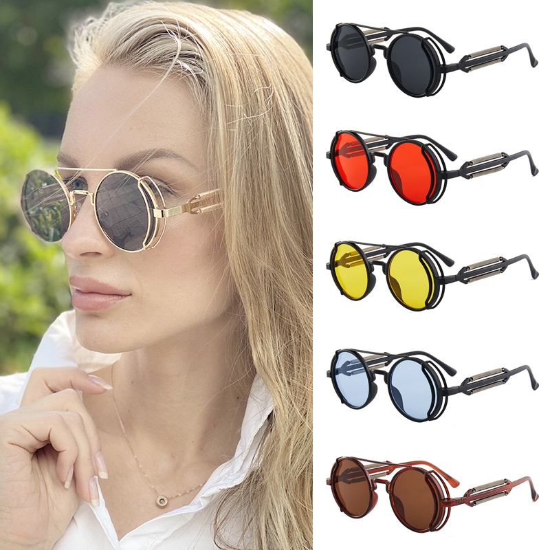 Gafas sol redondas hombre hotsell