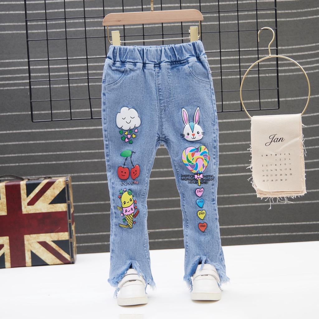 Jeans y pantalones para niños de 5 a 13 años