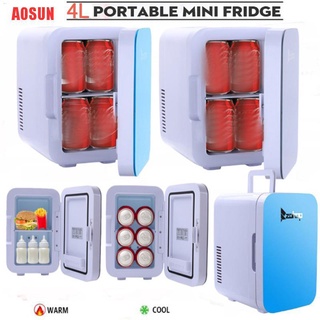Mini Refrigerador Nevera Portatil Para Habitación O Oficina 4L