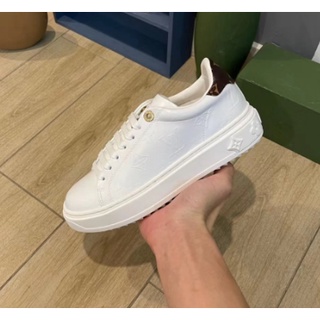 Louis Vuitton Mujer Zapatillas Casual Blanco Alta Calidad Nuevo