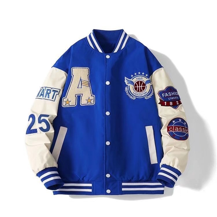 Chaqueta Beisbolera Azul Urosario