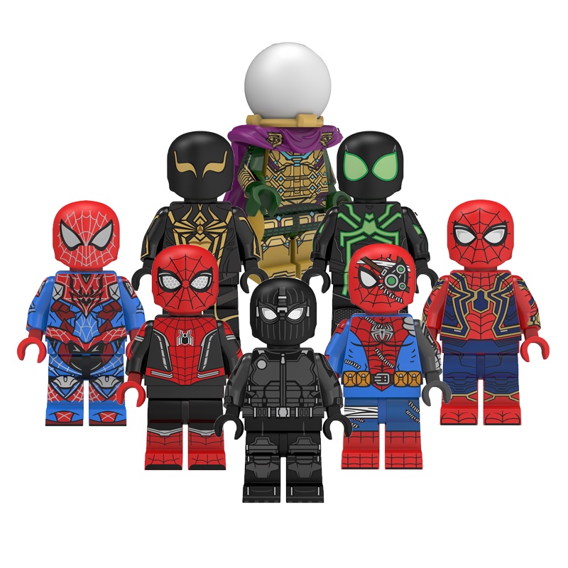 Lego spiderman lejos online de casa