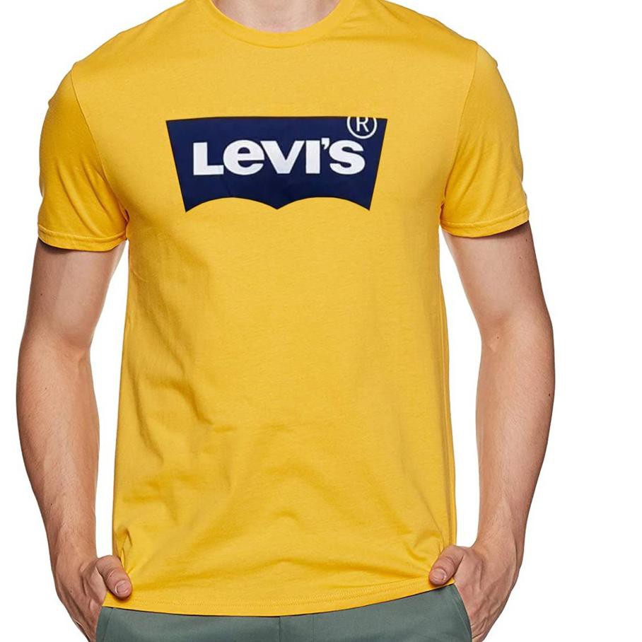 Camiseta levis amarilla hombre new arrivals