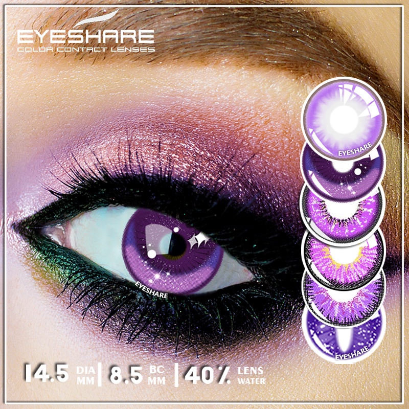 Lentes de contacto de color online morado