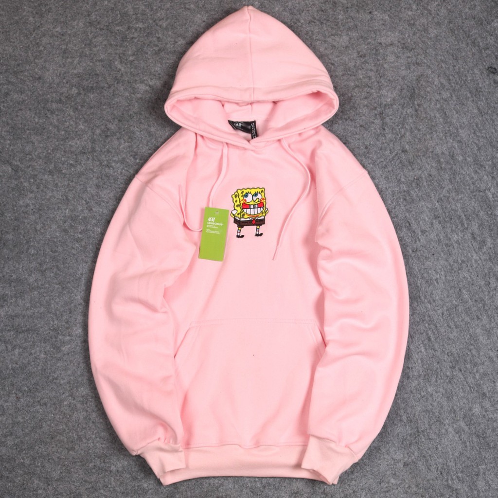 H M bob esponja Unisex buena marca sudadera con capucha chaqueta