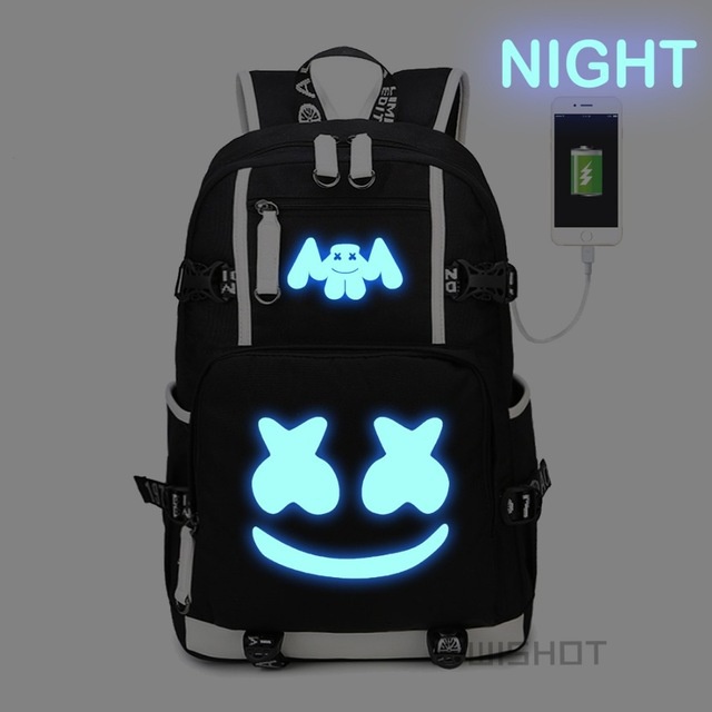 Mochila marshmello con ruedas sale