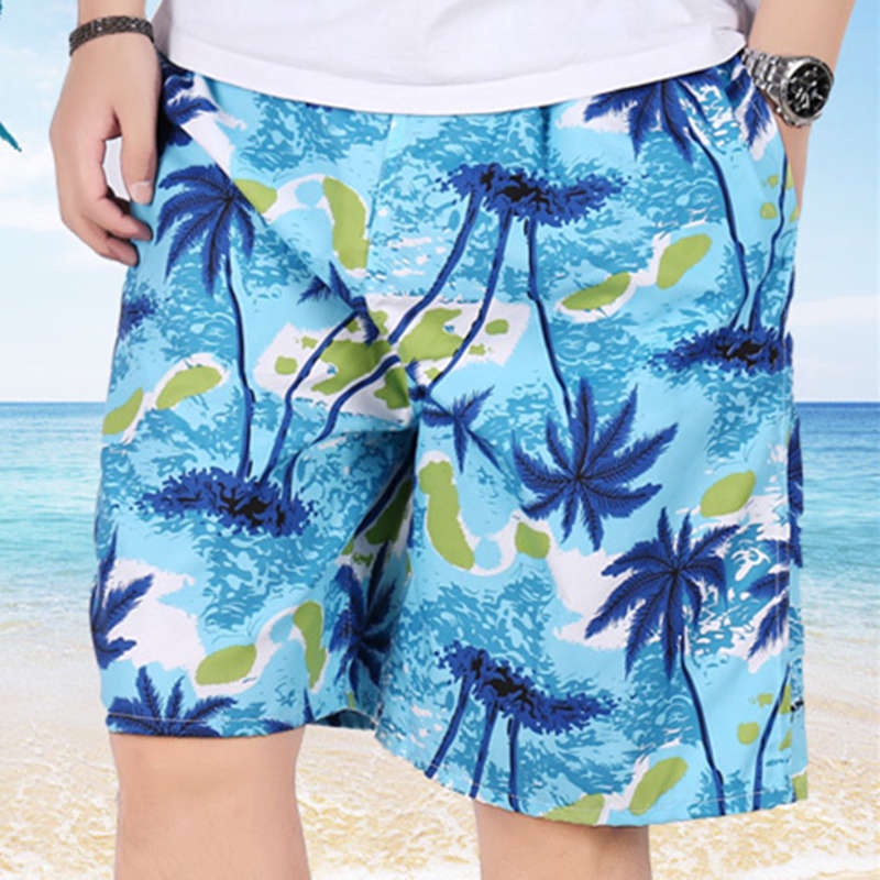 Pantalones Cortos Casuales De Verano Playa De Los Hombres Moda