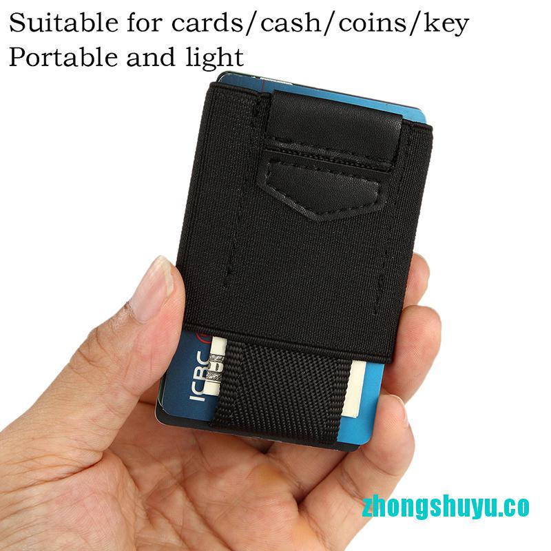 Slim wallet para hombre hot sale