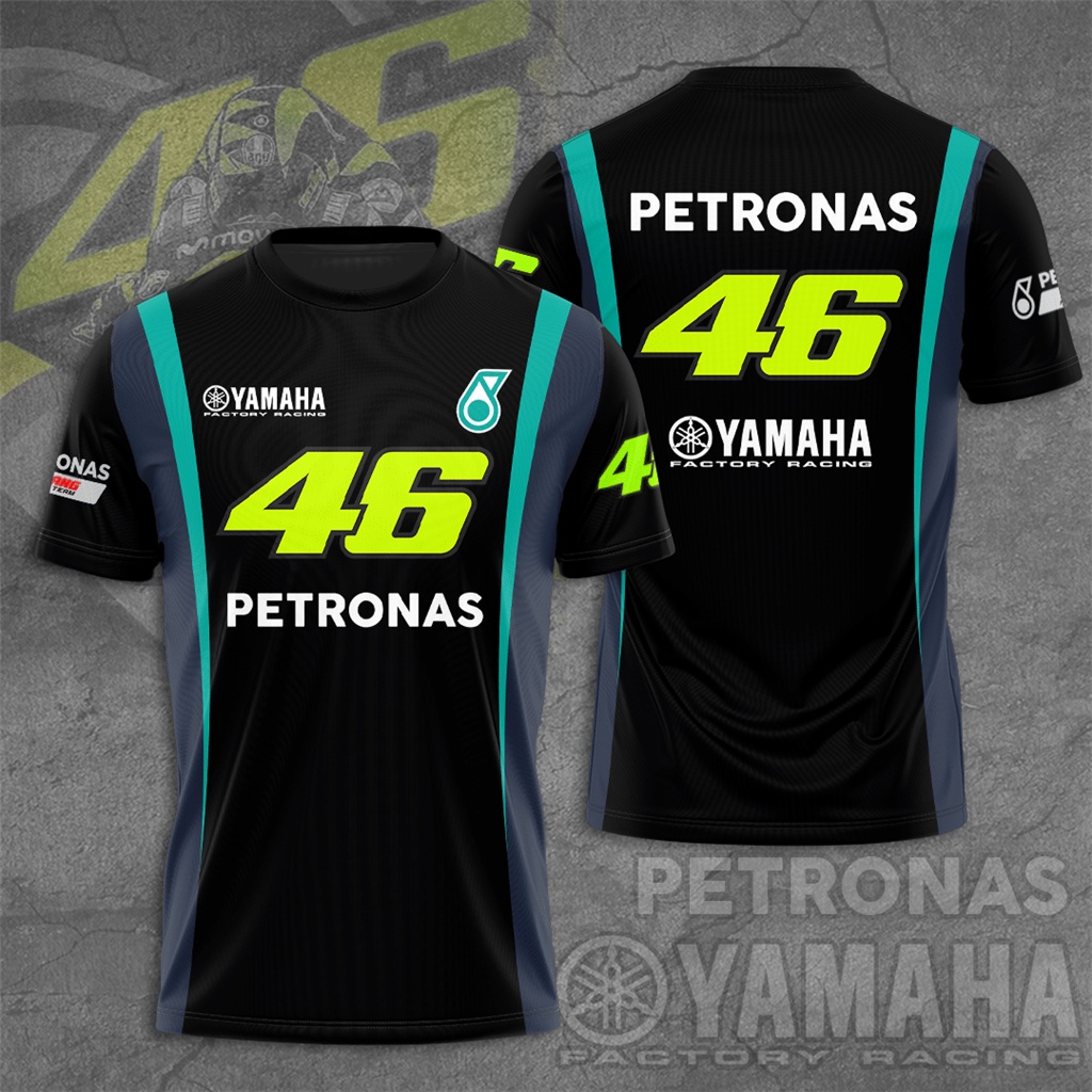 2022 Nuevo Verano Camiseta De Los Hombres Valentino Rossi VR46 Yamaha MotoGP Racing Manga Corta Hombre De Gran Tamano Ropa Camisetas Shopee Colombia