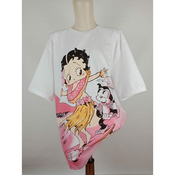 Camiseta Betty Boop ropa de mujer Tops