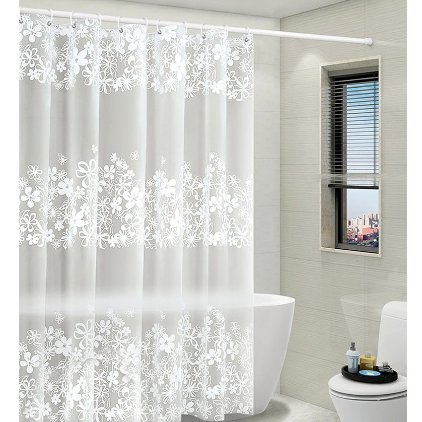 Cortinas de baño de PEVA de alta calidad Cortinas de baño transparentes  impermeables - China Cortina de ducha y Cortina de baño precio