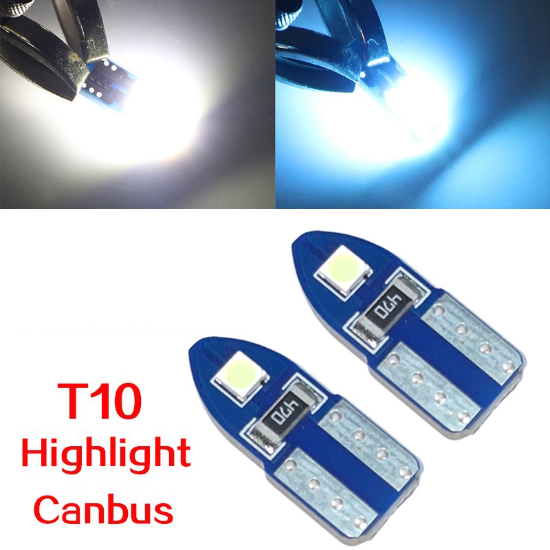 Bombillas Led CanBus T10 W5W Azul