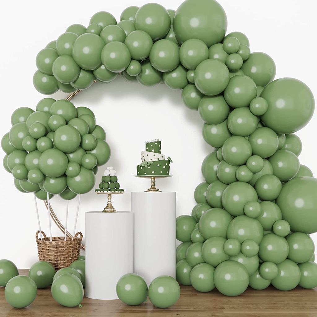 Globo del número 1, globos de número grande de 40 pulgadas, decoración de  fiesta de primer cumpleaños, verde salvia