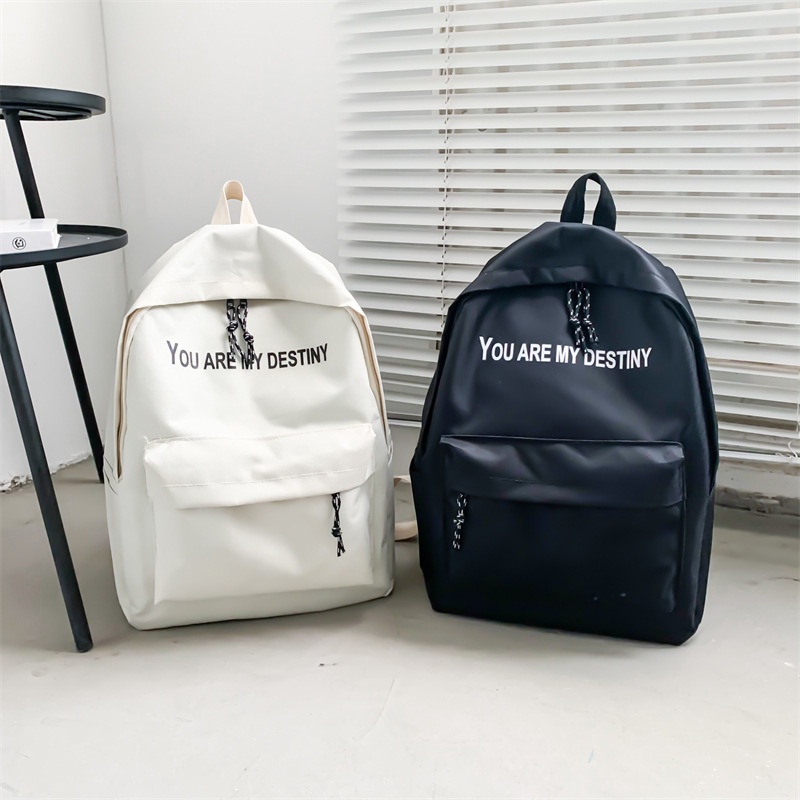 Spot goods Crazy Bag Girls' schoolbags 2022 new women's Korean style backpacks fashion backpacks