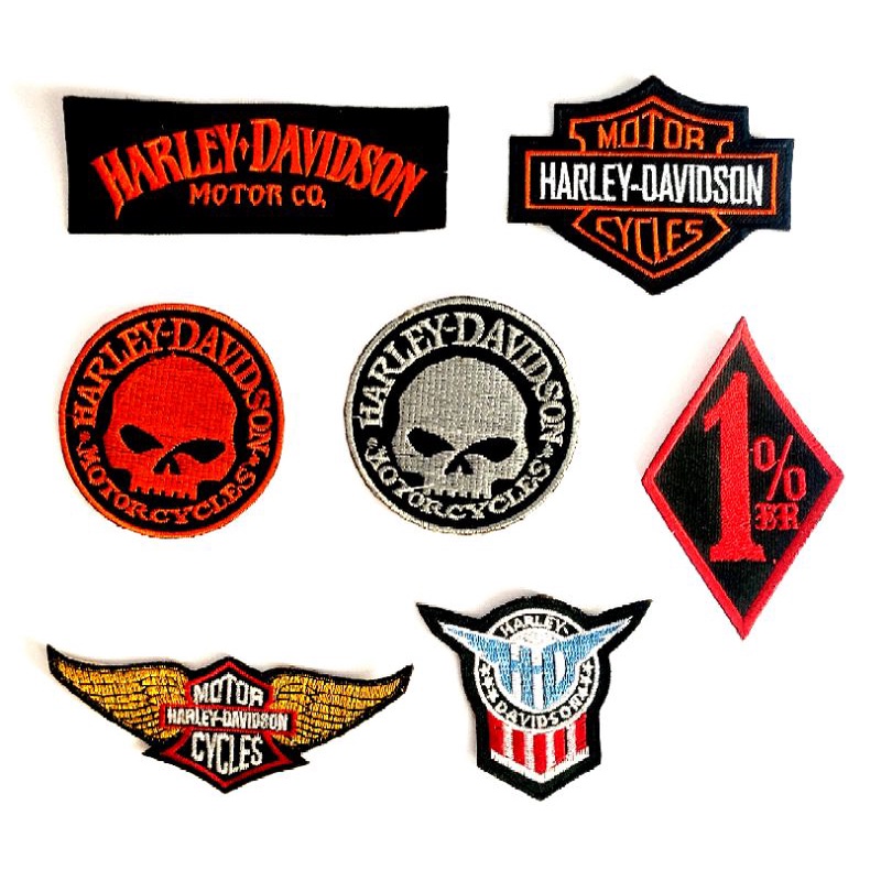 Parches bordados harley discount davidson