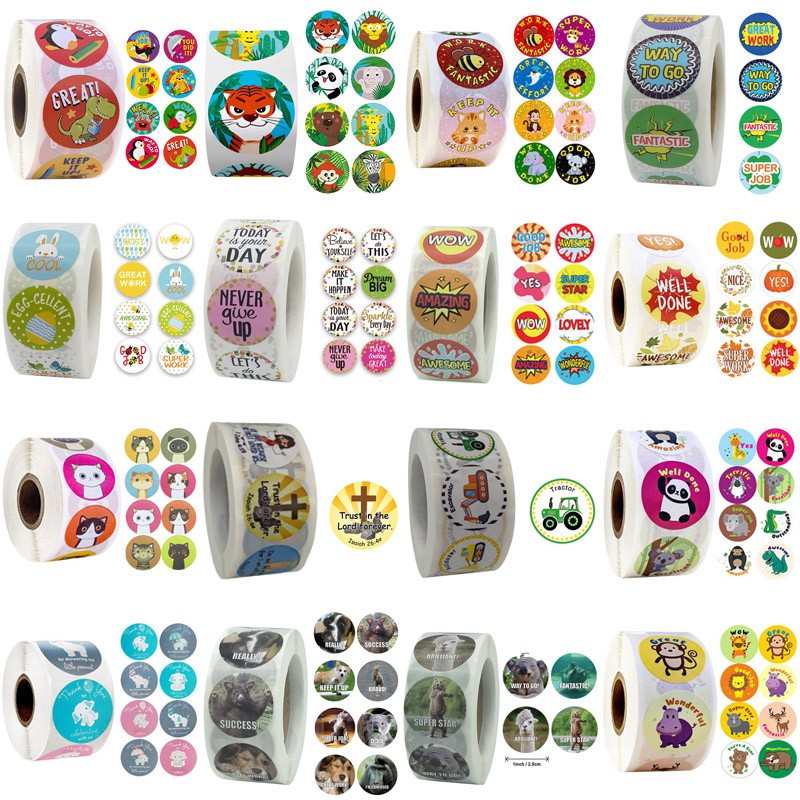 Pack De Pegatinas Premios Y Recompensas 3.9 X 7.9 In