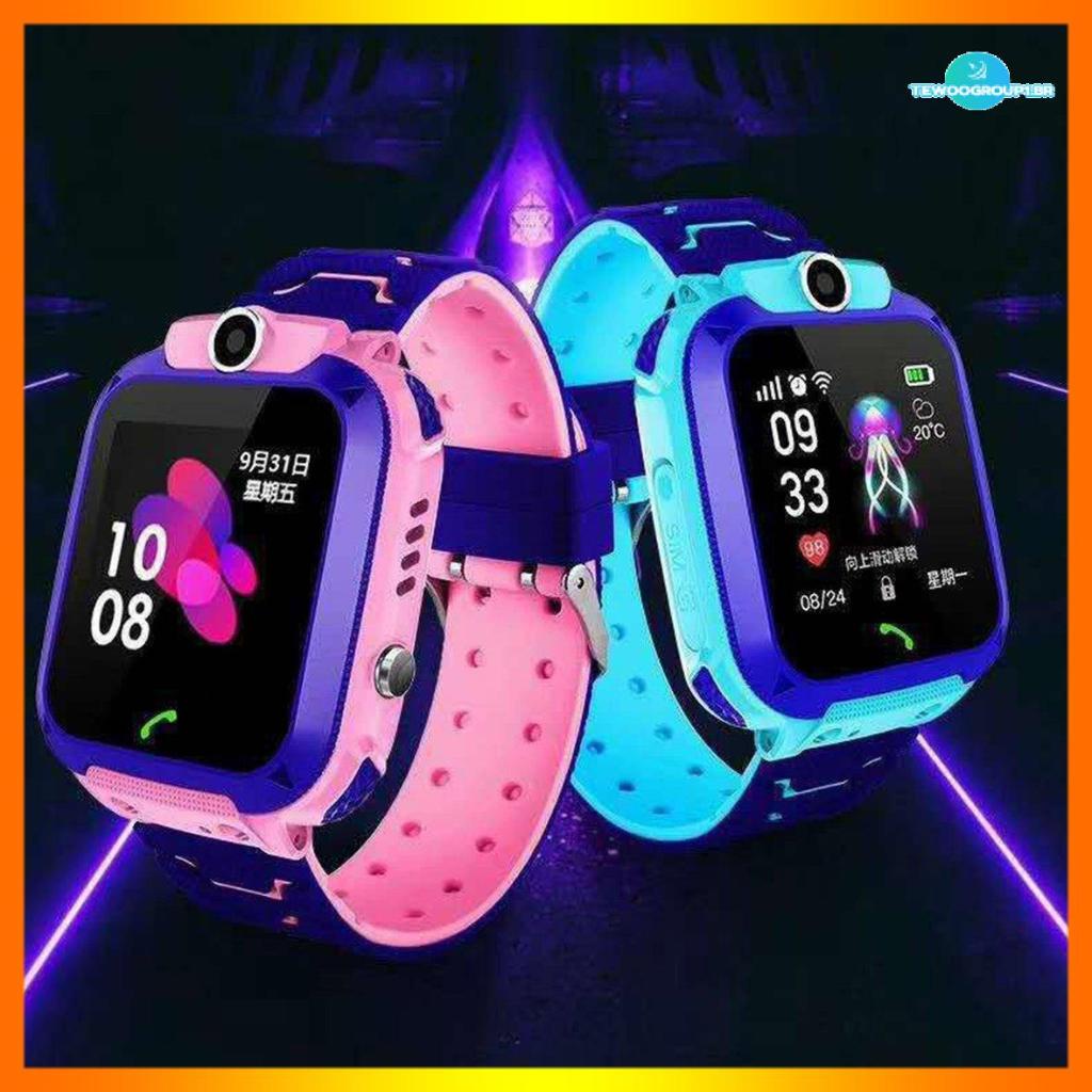 Reloj Inteligente Para Niños Q12 Relojes Inteligentes Niña Smartwatch GPS  Tracker