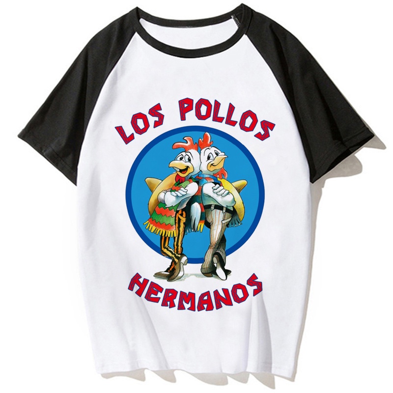 los pollos hermanos Camiseta Hombres Divertido Estetica anime casual 2022 Shopee Colombia