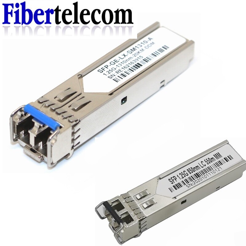Módulo SFP De 1,25g LC Doble Fibra 1310nm 850nm Interruptor WDM ...