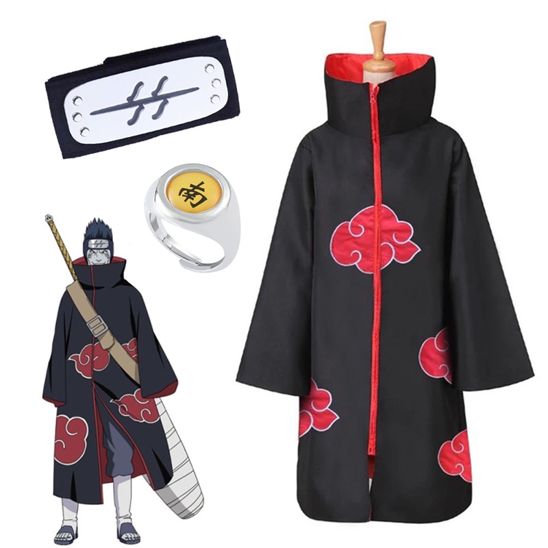 Anillo Akatsuki Kisame - Cosplay Naruto Shippuden