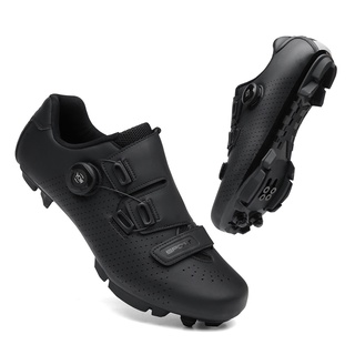 Zapatillas ciclismo MTB de carbono para hombre y mujer, botas de bicicleta  de carretera, zapatillas de deporte planas para carreras, calzado de