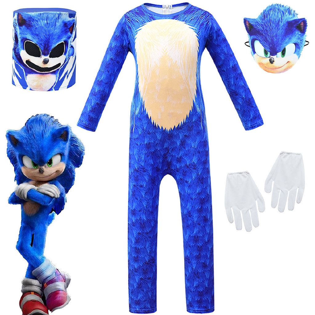 Spirit Halloween Disfraz de Sonic the Eedgehog para niños