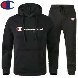 Sudaderas Con Capucha Para Hombres Y Mujeres Conjuntos De Suéter Moda  Casual Conjunto + Pantalones Campeón Traje De Dos Piezas