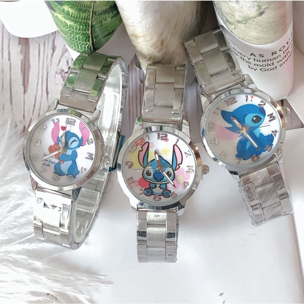 Disney-reloj electrónico de Stitch para niño y niña, pulsera Digital  deportiva para estudiantes, regalo para