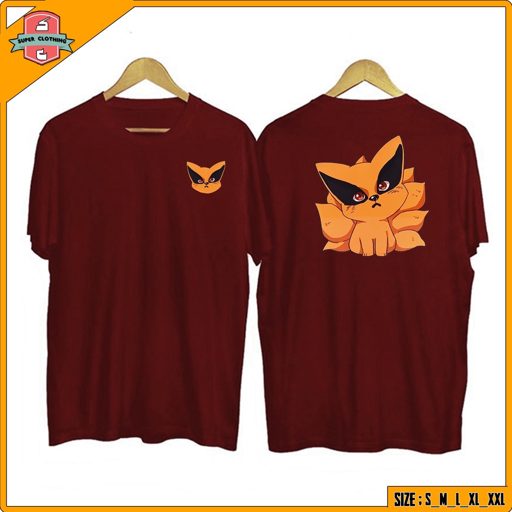 Camiseta NARUTO KURAMA - camiseta ANIME NARUTO KURAMA LOGO delantero ...