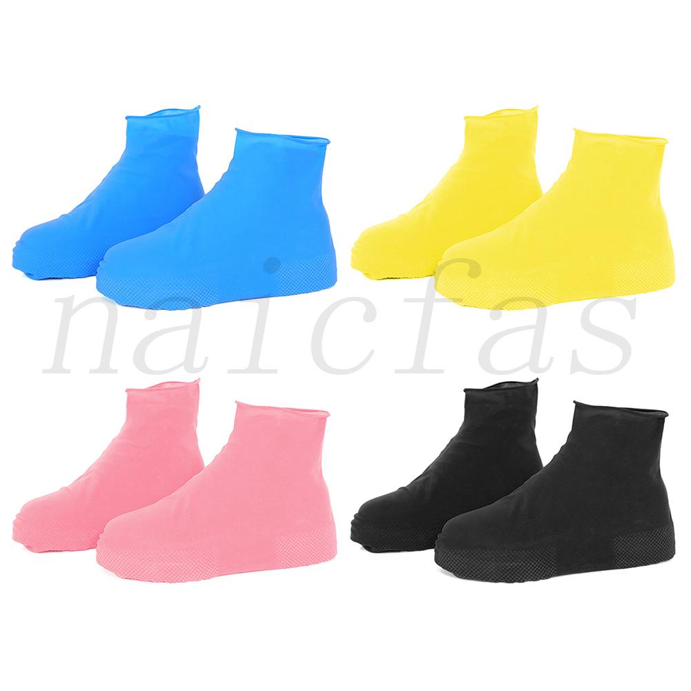 Cubre Zapatos Impermeables Botas Para Lluvia Moto De Goma