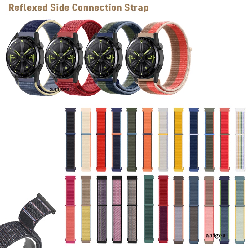 Correas de nylon con hebilla para Huawei Watch GT3 42mm