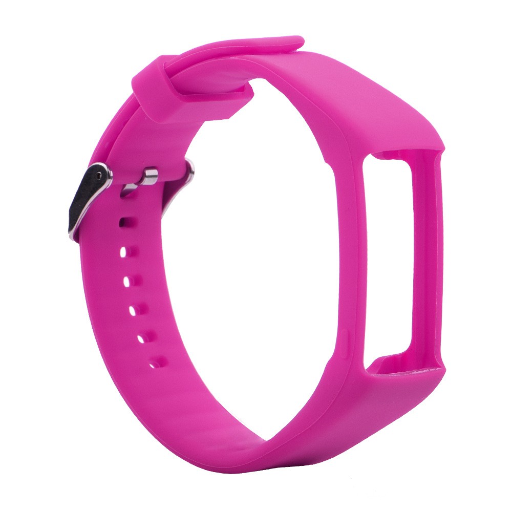 JIACUO Cinturino In Silicone Multicolore Per Smartwatch Polar A360 E A370 - Sostitutivo Morbido Con Fibbia Acciaio - Lunghezza 24 Cm