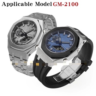 Casio G-Shock Reloj analógico digital para hombre, GM110-1A con correa de  resina negra, Negro/Plata, Serie de bisel de metal de G-Shocks