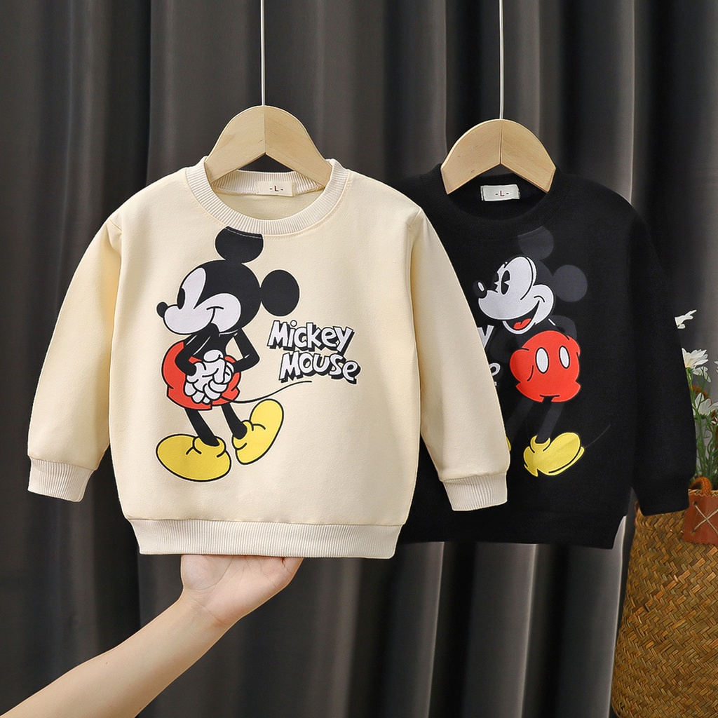 Sudadera con capucha de Disney para niña, Top de manga larga con