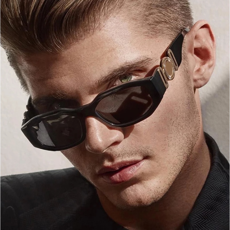 Gafas de Sol Lentes de Moda Disenador Cuadrado Grande Para Hombres y Mujeres