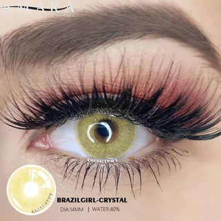 lentes de contacto amara 1 par de lentes de contacto de color de la serie  brazilgirl lentes de color cosméticos