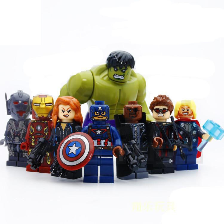 Figuras store lego vengadores