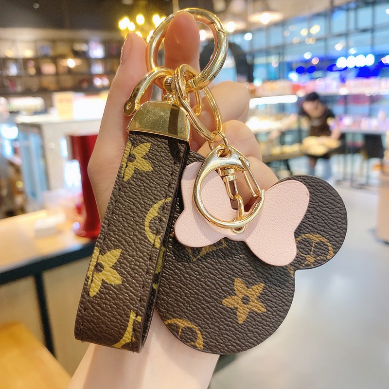 LV Llavero Lindo Mickey Minnie Mouse