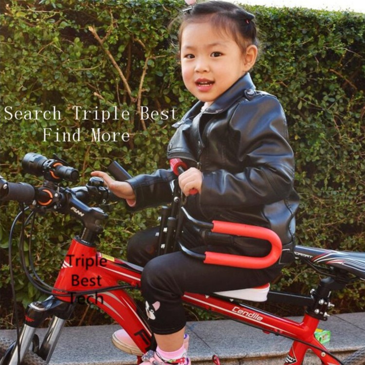 Asiento de bicicleta para niños, asiento trasero para bicicleta, asiento  para niños, niños pequeños y niños, asiento trasero de bicicleta, asiento