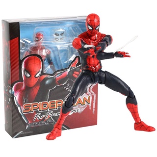 SHF Spiderman PS4 Traje Avanzado PVC Figura De Acción Coleccionable Modelo  De Juguete | Shopee Colombia