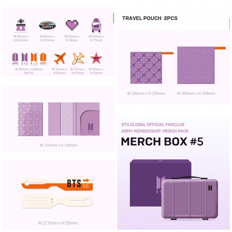 Bts merch box 5  Shopee Colombia