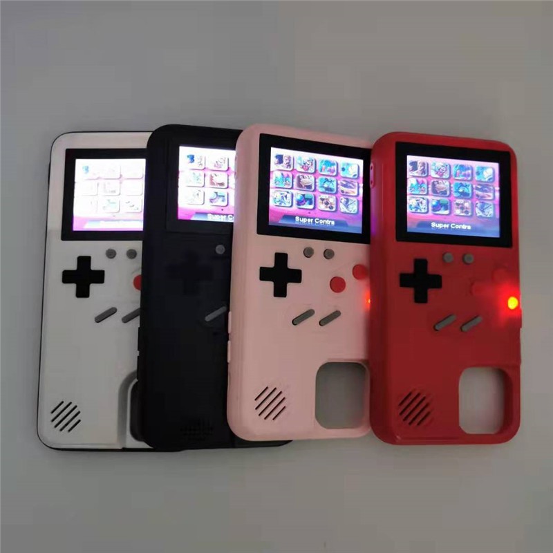 Pantalla en color 3D Retro Teléfono Gameboy Cubierta para iPhone