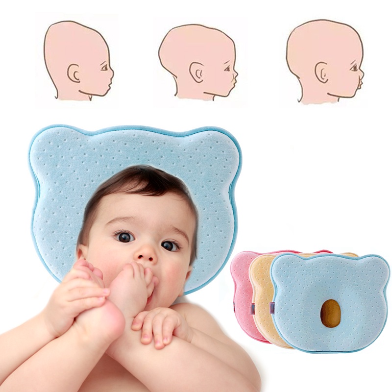 Almohada Para Bebe Recién Nacido Para Prevenir Cabeza Plana