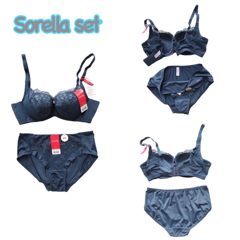 SORELLA Nuevo ! Conjunto De Sujetador panty N11-29695B Marca