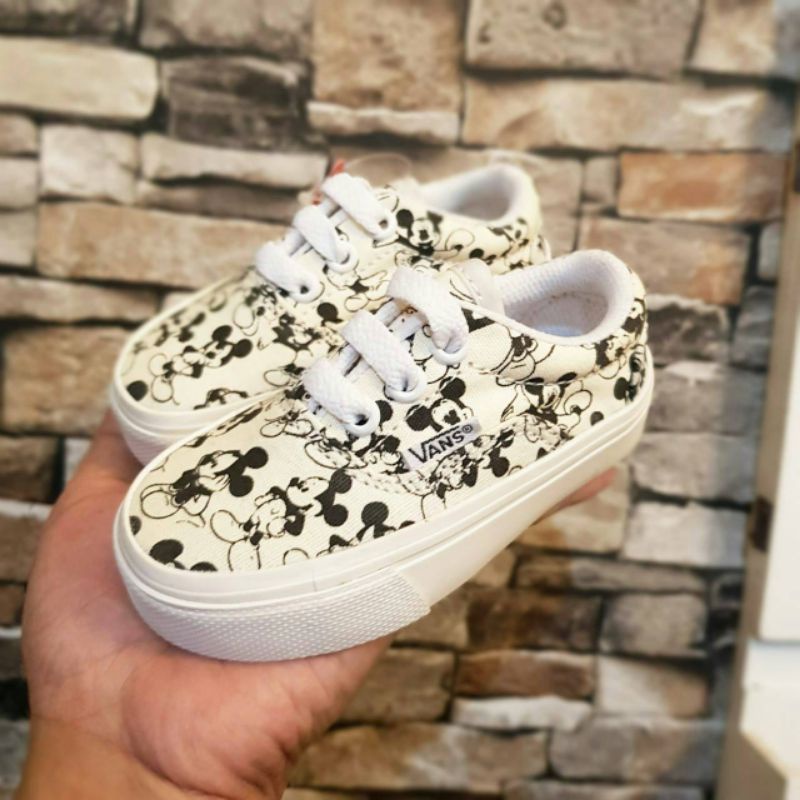 Vans Kids Era Disney Mickey zapatos de garantia blanca Shopee Colombia